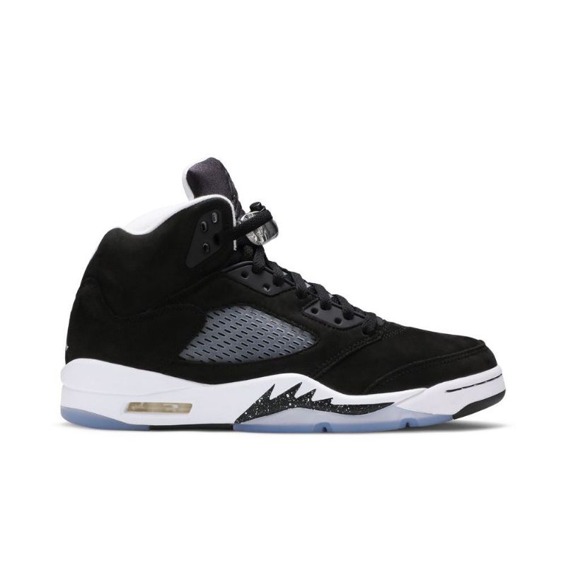 Air Jordan 5 Retro Sort Grå Hvid Sko Herre