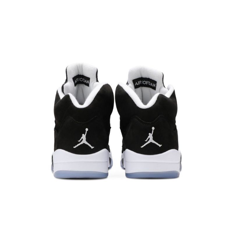 Air Jordan 5 Retro Sort Grå Hvid Sko Herre