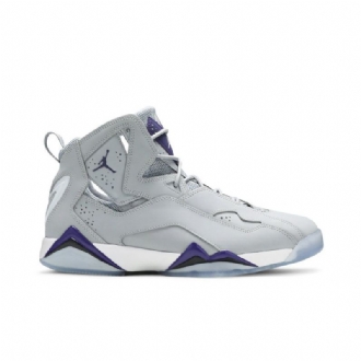 Air Jordan True Flight Grå Lilla Hvid Sko Herre