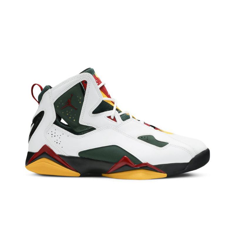 Air Jordan True Flight Hvid Rød Grøn Gul Sko Herre
