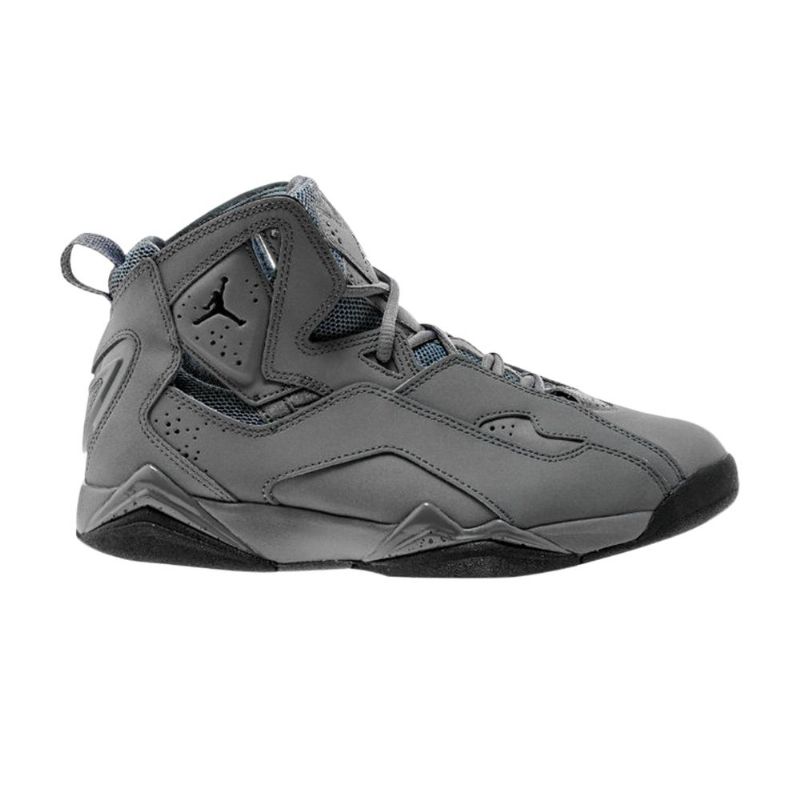 Air Jordan True Flight Mid Grå Sort Sko Herre