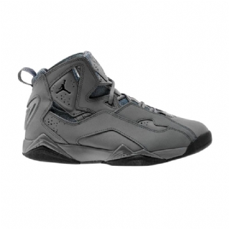 Air Jordan True Flight Mid Grå Sort Sko Herre
