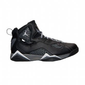 Air Jordan True Flight Sort Hvid Sølv Sko Herre