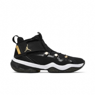 Air Jordan 23 Ajnt 23 Sort Hvid Guld Sko Herre