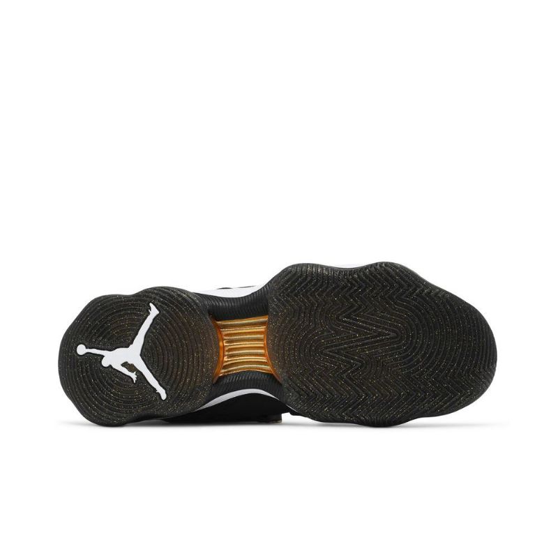 Air Jordan 23 Ajnt 23 Sort Hvid Guld Sko Herre