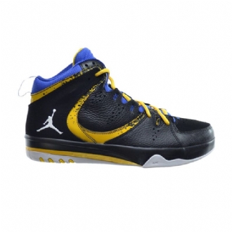Air Jordan 23 Phase 23 Ii Sort Blå Guld Hvid Sko Herre
