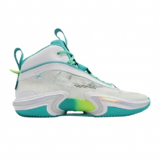 Air Jordan 36 Guo Ailun Pf Hvid Blå Grøn Sko Herre