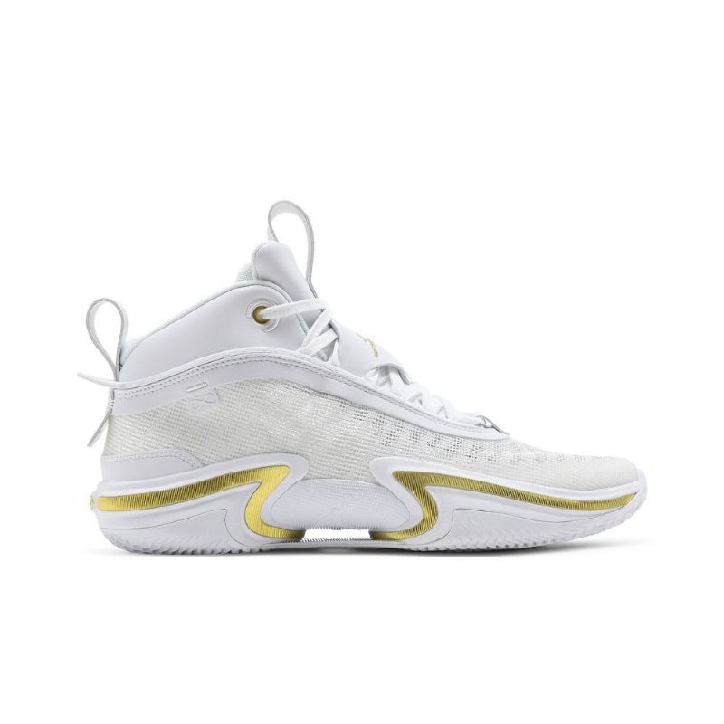 Air Jordan 36 Hvid Guld Sko Herre