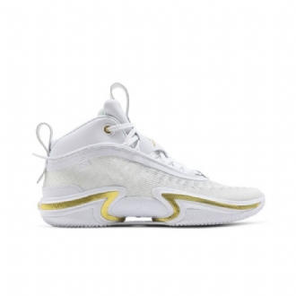 Air Jordan 36 Hvid Guld Sko Herre