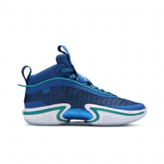 Air Jordan 36 Luka Doncic Blå Grøn Hvid Sko Herre
