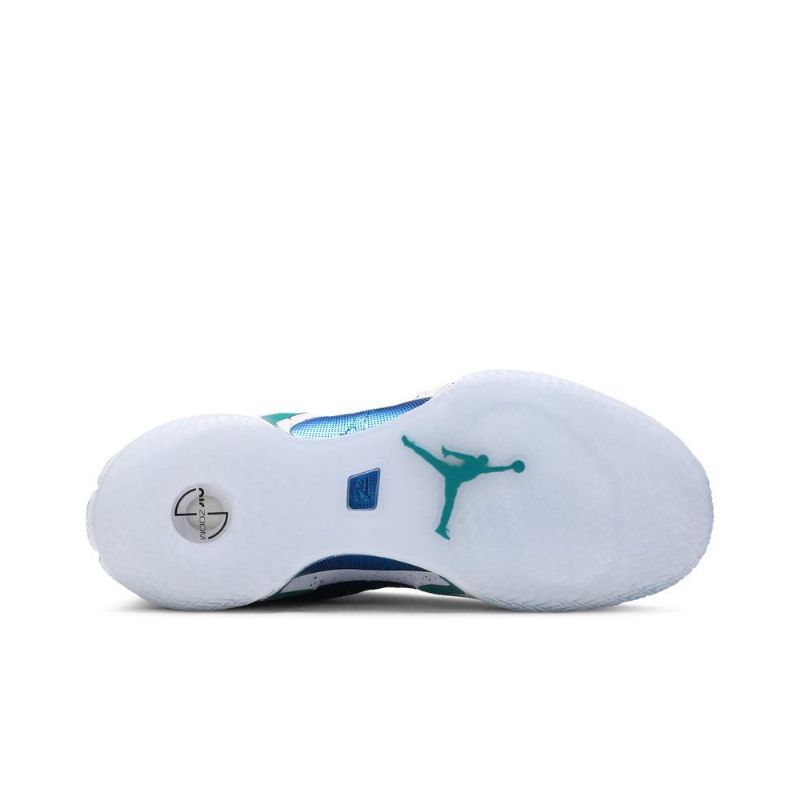 Air Jordan 36 Luka Doncic Blå Grøn Hvid Sko Herre