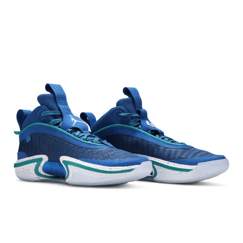 Air Jordan 36 Luka Doncic Blå Grøn Hvid Sko Herre