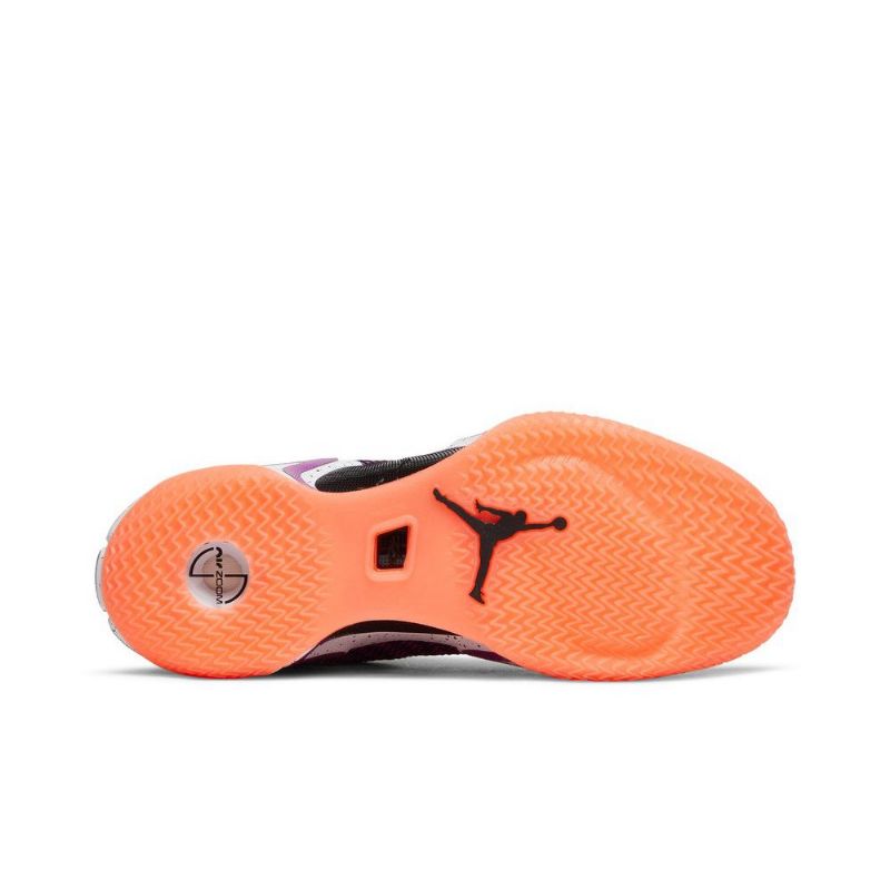 Air Jordan 36 Sort Lilla Hvid Lyserød Sko Herre