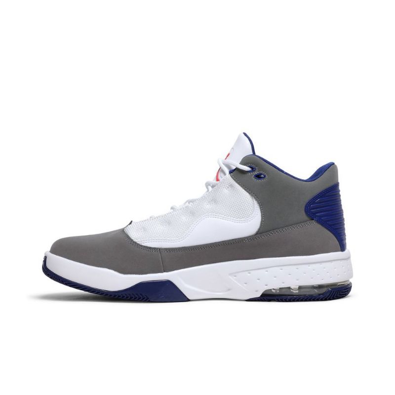 Air Jordan Max Aura 2 Grå Hvid Blå Rød Sko Herre