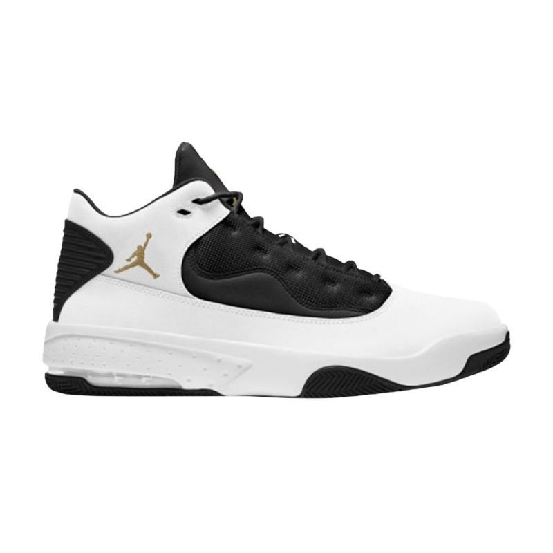 Air Jordan Max Aura 2 Hvid Sort Guld Sko Herre