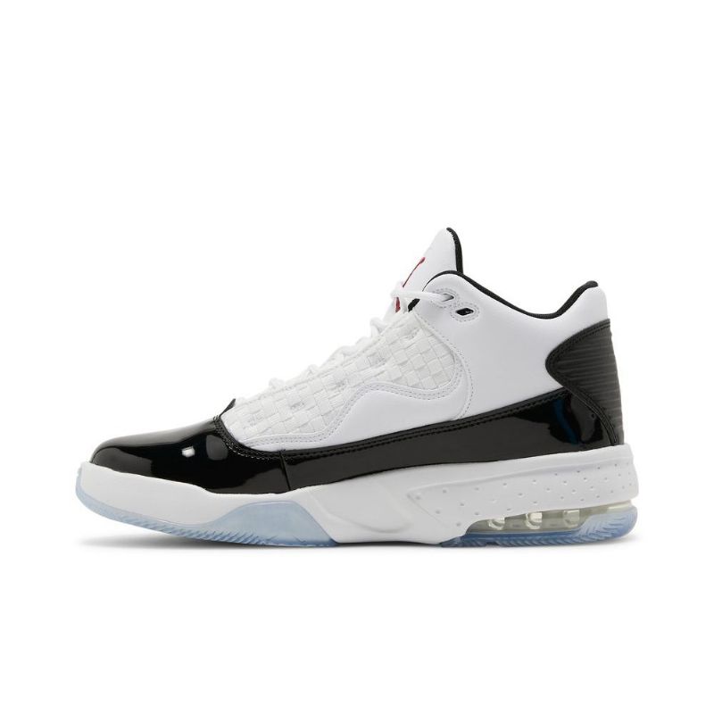 Air Jordan Max Aura 2 Hvid Sort Rød Sko Herre