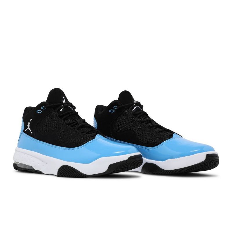 Air Jordan Max Aura 2 Sort Blå Hvid Sko Herre