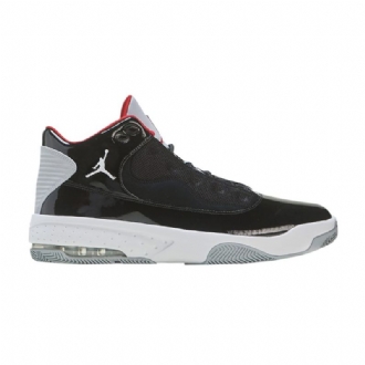 Air Jordan Max Aura 2 Sort Grå Rød Hvid Sko Herre
