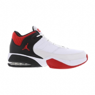 Air Jordan Max Aura 3 Hvid Rød Sort Sko Herre