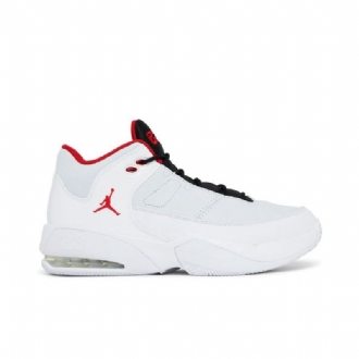 Air Jordan Max Aura 3 Hvid Rød Sort Sko Herre