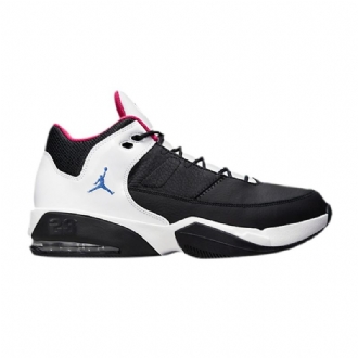 Air Jordan Max Aura 3 Sort Hvid Lyserød Blå Sko Herre
