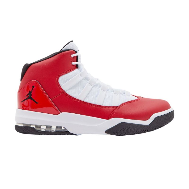 Air Jordan Max Aura Rød Hvid Sort Sko Herre