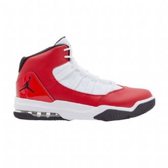 Air Jordan Max Aura Rød Hvid Sort Sko Herre