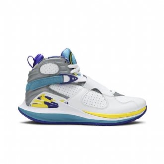 Air Jordan 8 Nikecourt Air Zoom Zero Hvid Blå Grå Sko Dame