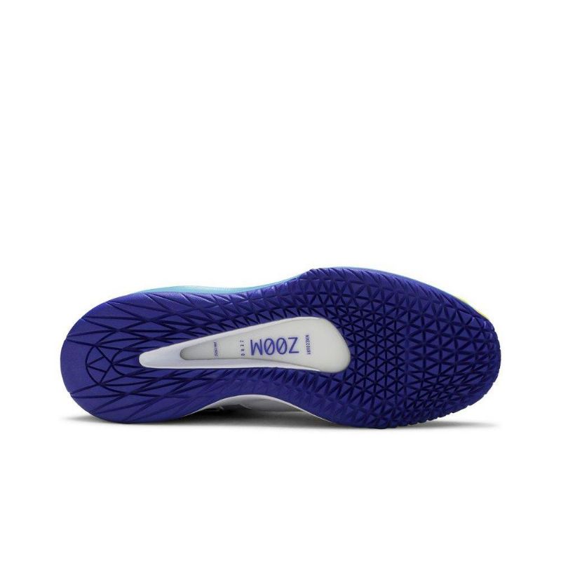Air Jordan 8 Nikecourt Air Zoom Zero Hvid Blå Grå Sko Dame