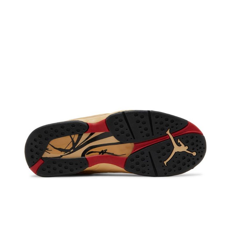 Air Jordan 8 Rui Hachimura Retro Se Brun Rød Sort Sko Herre