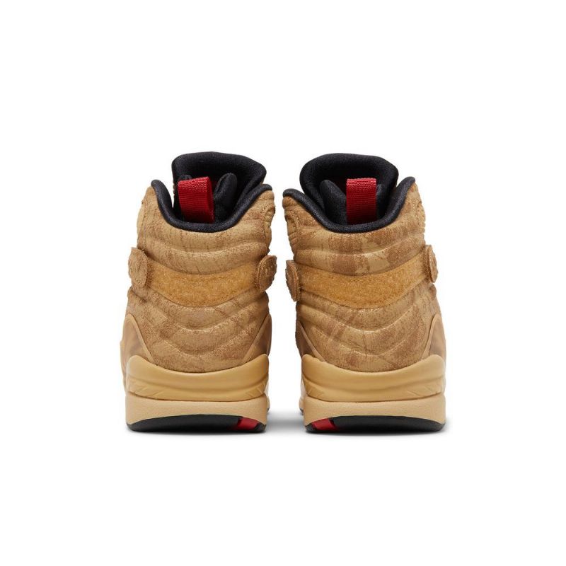 Air Jordan 8 Rui Hachimura Retro Se Brun Rød Sort Sko Herre