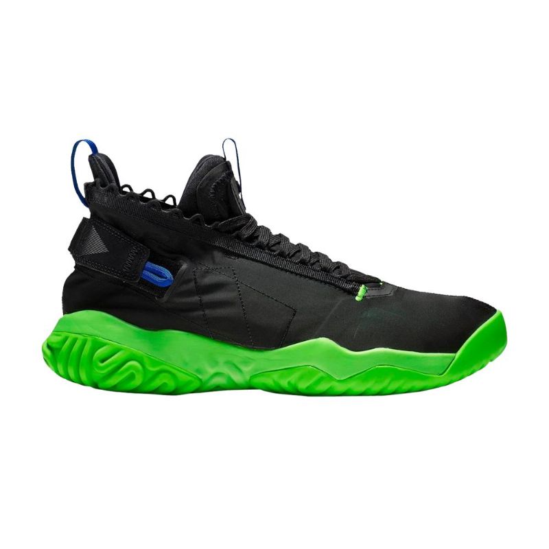 Air Jordan Proto React Sort Grøn Blå Sko Herre