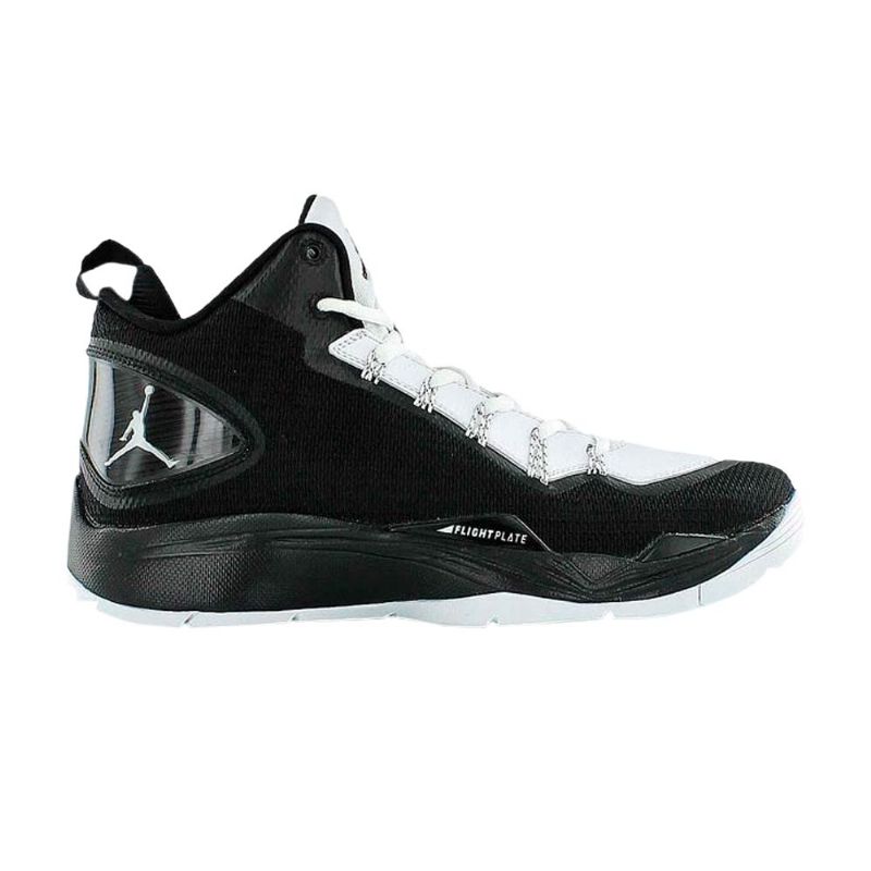Air Jordan Super.fly 2 Po Sort Hvid Sko Herre