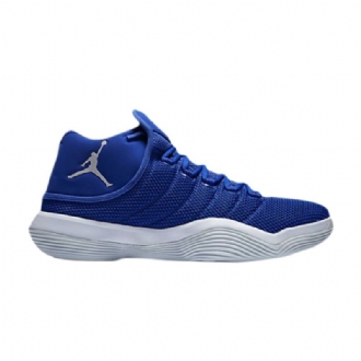 Air Jordan Super.fly 2017 Tb Blå Hvid Sko Herre