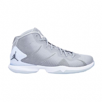 Air Jordan Super.fly 4 Grå Hvid Sko Herre