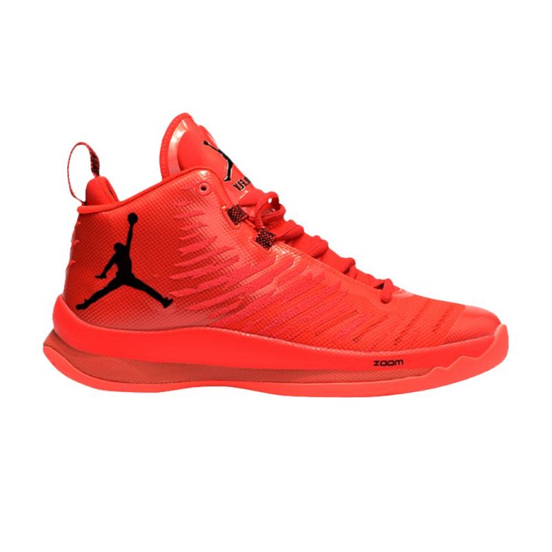 Air Jordan Super.fly 5 Rød Sort Sko Herre