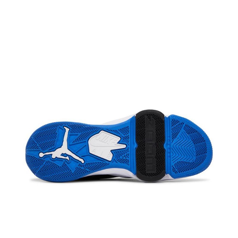 Air Jordan Zoom '92 Blå Sort Hvid Sko Herre