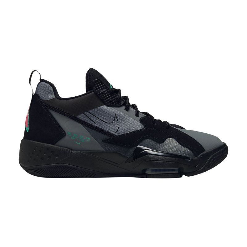 Air Jordan Zoom '92 Grå Sort Grøn Sko Herre