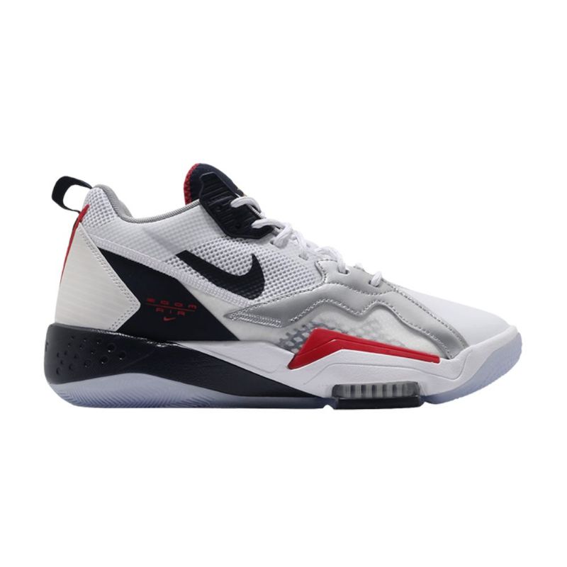 Air Jordan Zoom '92 Hvid Rød Sølv Sko Herre