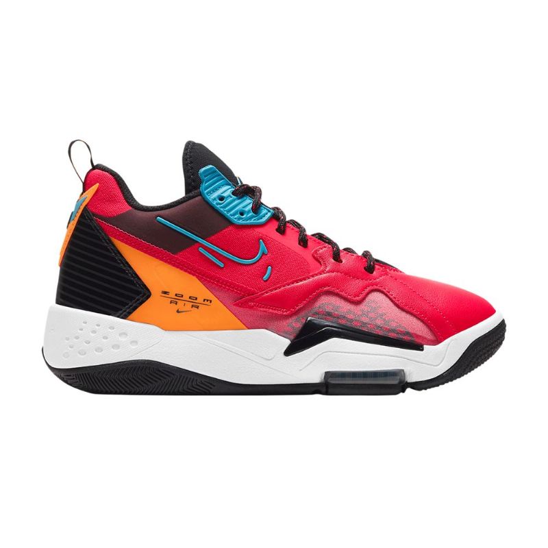 Air Jordan Zoom '92 Rød Sort Orange Blå Sko Dame