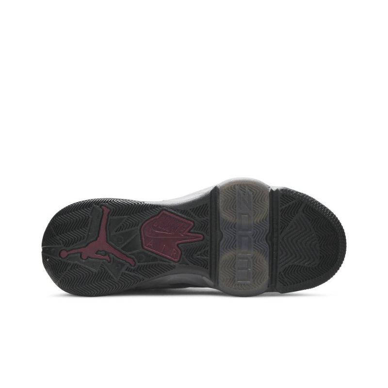 Air Jordan Zoom Paris Saint-germain '92 Grå Hvid Sort Bordeaux Sko Herre