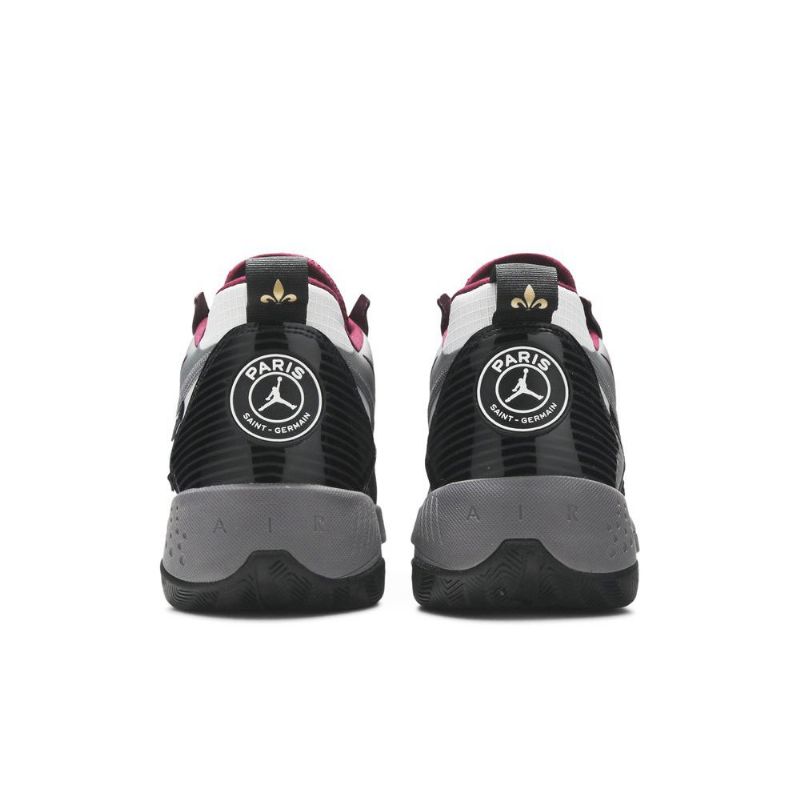 Air Jordan Zoom Paris Saint-germain '92 Grå Hvid Sort Bordeaux Sko Herre