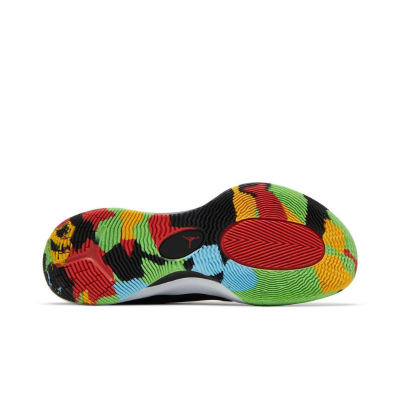 Air Jordan Zoom Separate Sort Flerfarvede Sko Herre