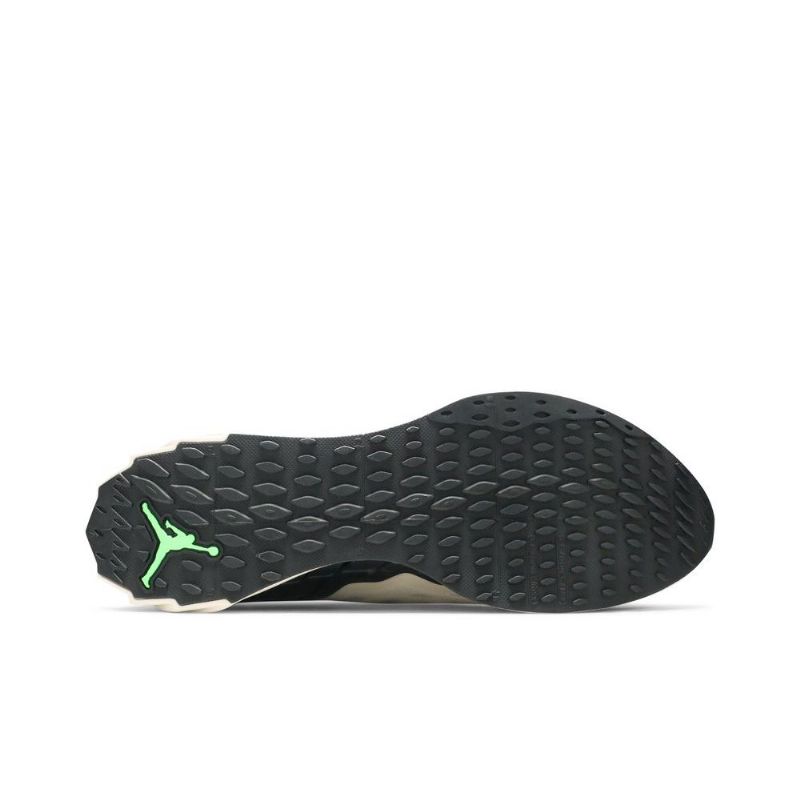 Air Jordan Zoom Trunner Ultimate Beige Sort Grøn Sko Herre