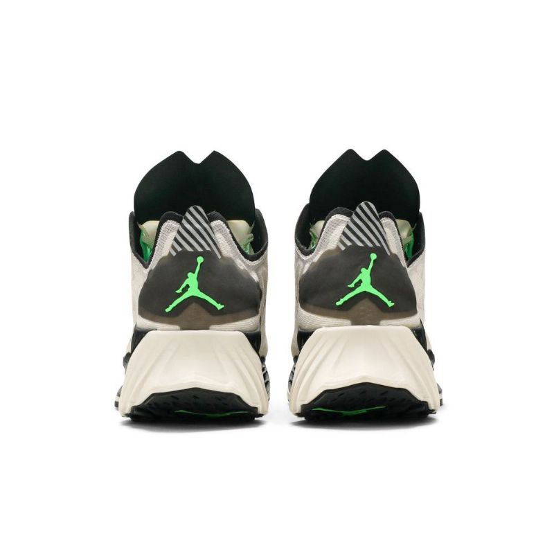 Air Jordan Zoom Trunner Ultimate Beige Sort Grøn Sko Herre