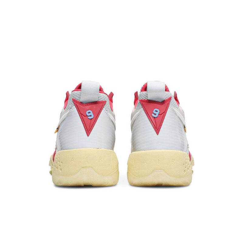 Air Jordan Zoom Union La '92 Hvid Rød Blå Sko Herre