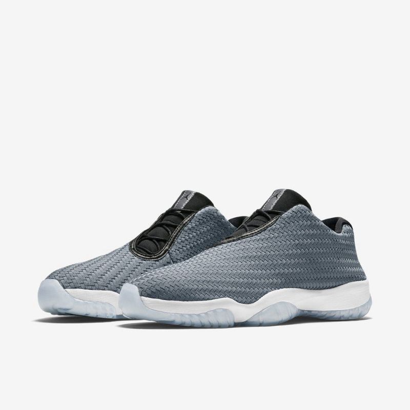Air Jordan Future Low Grå Sort Hvid Sko Herre