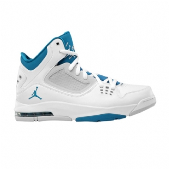 Air Jordan Flight 23 Rst Hvid Blå Grå Sko Herre