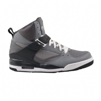 Air Jordan Flight 45 High Grå Sort Hvid Sko Herre