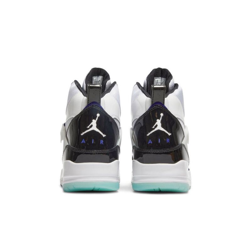 Air Jordan Flight 45 High Hvid Sort Sko Herre